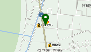 オリックスレンタカー 古ケ崎SSカウンターの地図画像