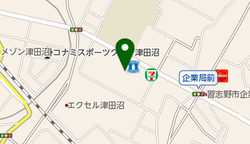 オリックスレンタカー 津田沼店の地図画像