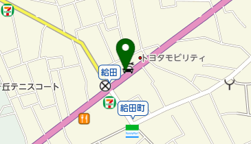 オリックスレンタカー 烏山店の地図画像