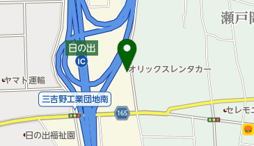 オリックスレンタカー あきる野店の地図画像