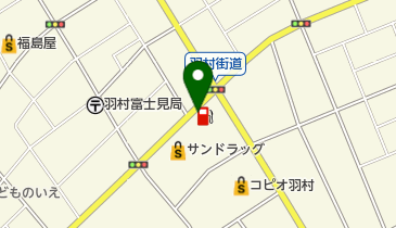 オリックスレンタカー 羽村SSカウンターの地図画像