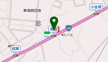 オリックスレンタカー 厚木TSカウンターの地図画像