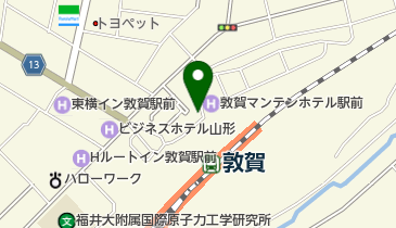 オリックスレンタカー 敦賀駅前店の地図画像