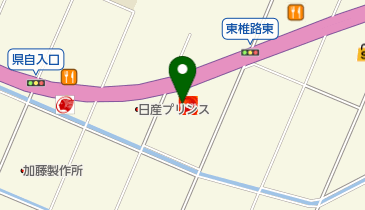 オリックスレンタカー 沼津バイパス下りTSカウンターの地図画像