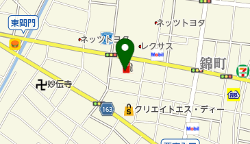 オリックスレンタカー 沼津西SSカウンターの地図画像