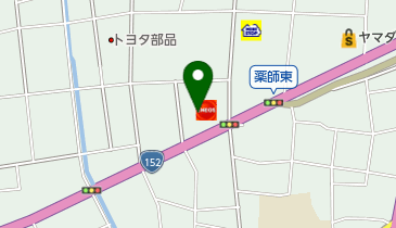 オリックスレンタカー 天竜川SSカウンターの地図画像