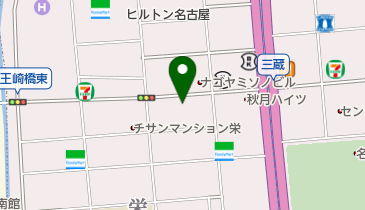オリックスレンタカー 名古屋栄店の地図画像