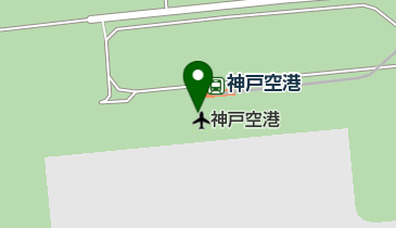 オリックスレンタカー 神戸空港受付カウンターの地図画像