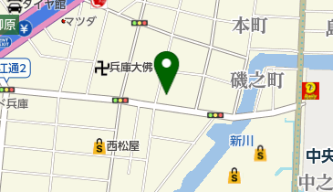 オリックスレンタカー 神戸筑島カウンターの地図画像