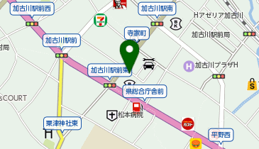 オリックスレンタカー 加古川駅前店の地図画像