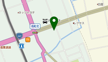 オリックスレンタカー 東海名和店の地図画像