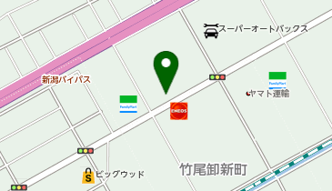 オリックスレンタカー 新潟竹尾店の地図画像