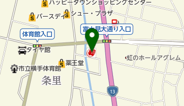 オリックスレンタカー 横手店の地図画像