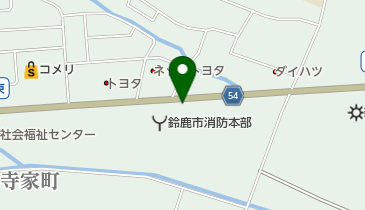 オリックスレンタカー 鈴鹿店の地図画像