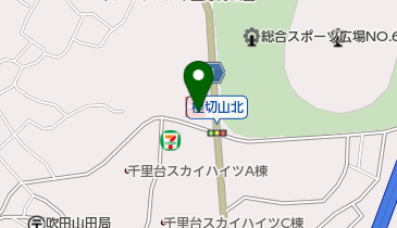 オリックスレンタカー 万博南カウンターの地図画像