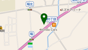 オリックスレンタカー 箕面萱野カウンターの地図画像