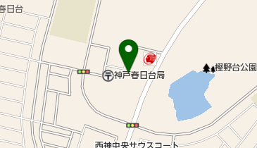 オリックスレンタカー 西神ニュータウンカウンターの地図画像