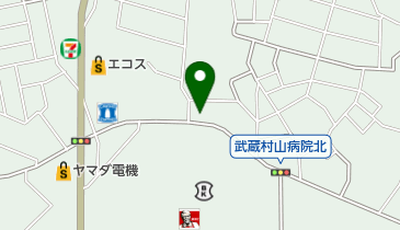 オリックスレンタカー 武蔵村山店の地図画像