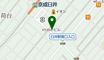 オリックスレンタカー 京成臼井駅前カウンターの地図画像
