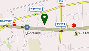 WORKMAN Plus 三鷹大沢店の地図画像