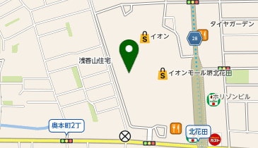 ワークマン Workman Colors イオンモール堺北花田店の地図画像