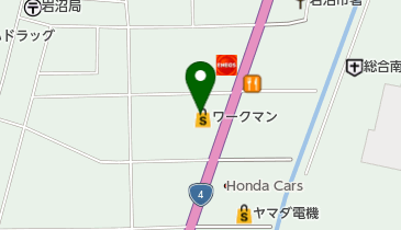 WORKMAN Plus 岩沼店の地図画像