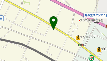 ワークマン 府中白糸台店の地図画像