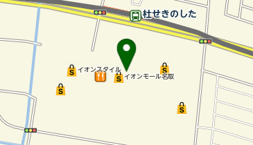 ワークマン Workman Colors イオンモール名取店の地図画像