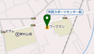 ワークマン 東村山恩多店の地図画像