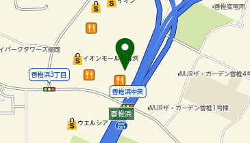 ワークマン #ワークマン女子 香椎いーなテラス店の地図画像