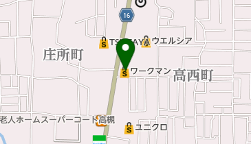 WORKMAN Plus 高槻高西店の地図画像