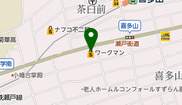 WORKMAN Plus 守山瀬戸街道店の地図画像