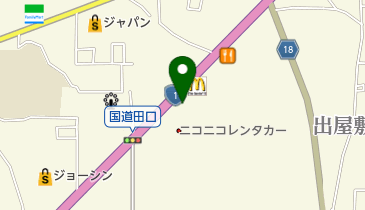 ワークマン 枚方出屋敷店の地図画像