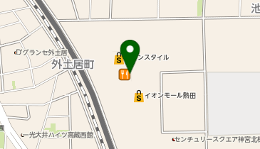 ワークマン Workman Colors イオンモール熱田店の地図画像