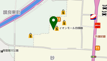 ワークマン Workman Colors イオンモール四條畷店の地図画像