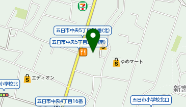 ワークマン Workman Colors ゆめモール五日市店の地図画像