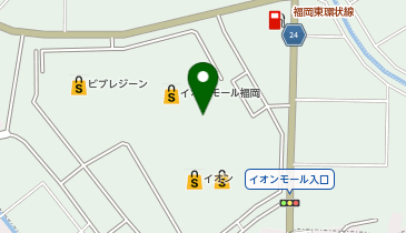 ワークマン Workman Colors イオンモール福岡店の地図画像