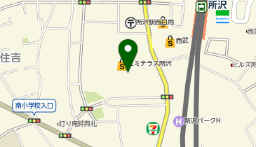 ワークマン #ワークマン女子 エミテラス所沢店の地図画像