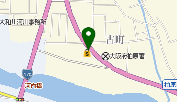 WORKMAN Plus 柏原市役所通り店の地図画像