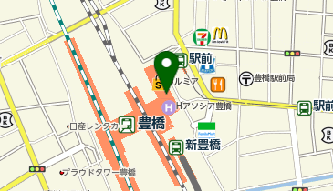 ワークマン Workman Colors 豊橋カルミア店の地図画像