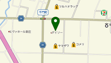 ワークマン Workman Colors 新庄宮内店の地図画像