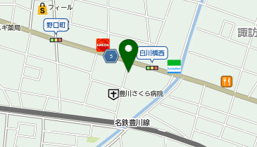 WORKMAN Plus 豊川姫街道店の地図画像