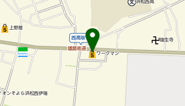 WORKMAN Plus 浜松西伊場店の地図画像