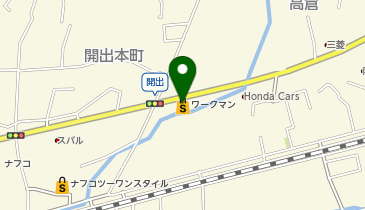 WORKMAN Plus 防府店の地図画像