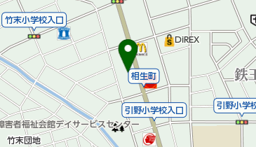 ワークマン 八幡竹末店の地図画像