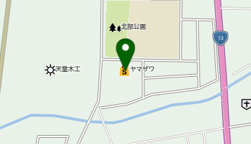 ワークマン Workman Colors 天童北店の地図画像