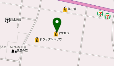 WORKMAN Plus2 河北店の地図画像