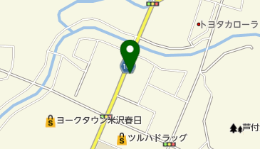 WORKMAN Plus 米沢春日店の地図画像