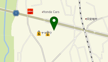 ワークマン #ワークマン女子 米沢店の地図画像