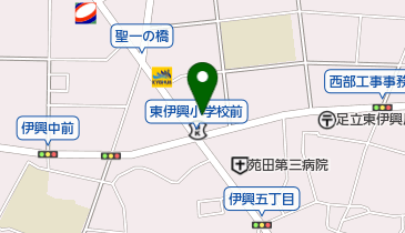 WORKMAN Pro 足立東伊興店の地図画像